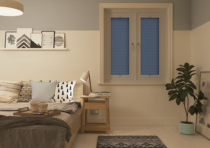 Honeycomb (Blackout), Persian Blue - Perfect Fit Blind - Image 7